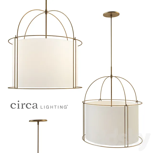 Capitol Wide Lantern 3ds Max