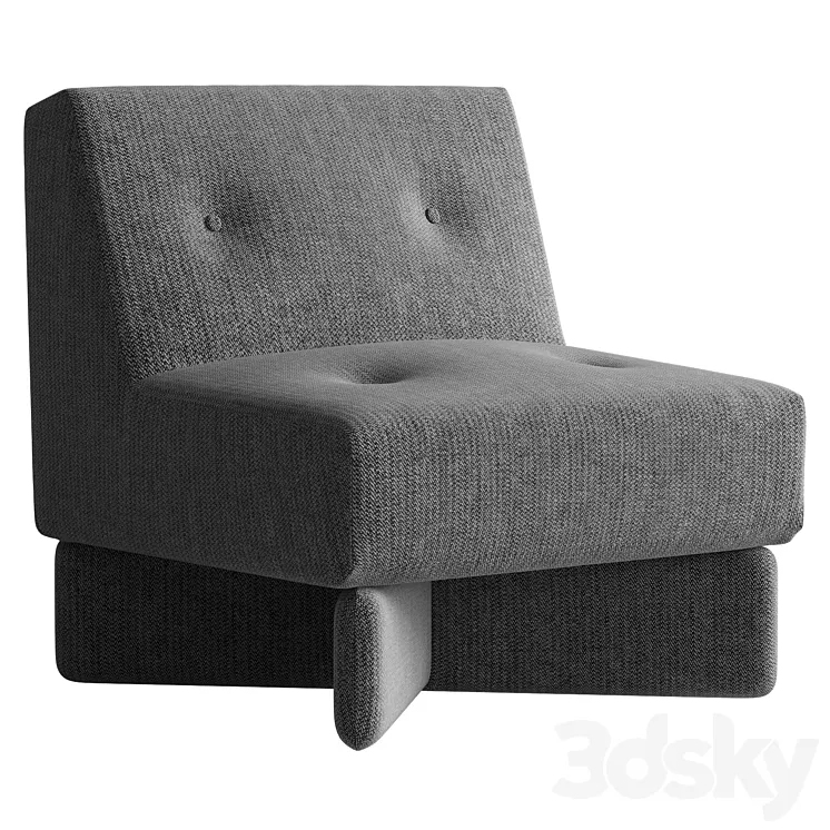 Capitole Armchair 3DS Max