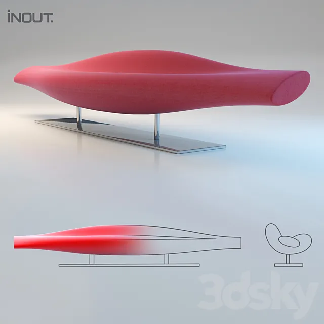 Cappellini _ INOUT 3DS Max Model