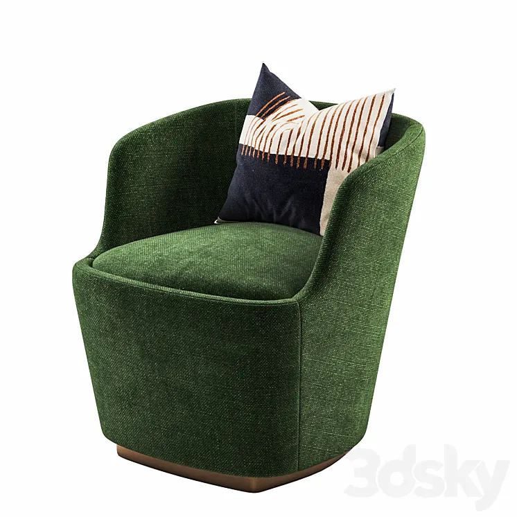 Cappellini – Orla Small Chair by Jasper Morrison 3DS Max
