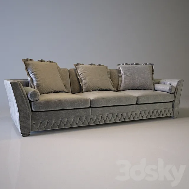 Capri Zanaboni Sofa 3DSMax File