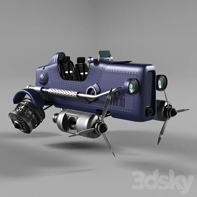 CAR Dragonfly 3DS Max