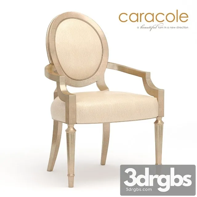 Caracole Armests Dining Chair 3dsmax Download