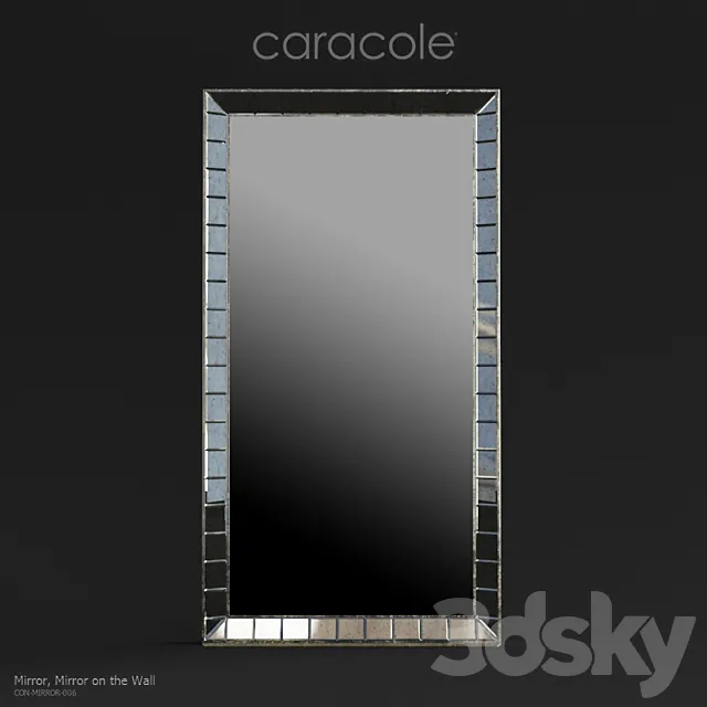 Caracole Classic Mirror on the Wall 3DSMax File