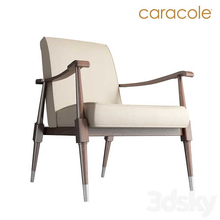 Caracole Dryden Chair 3DS Max