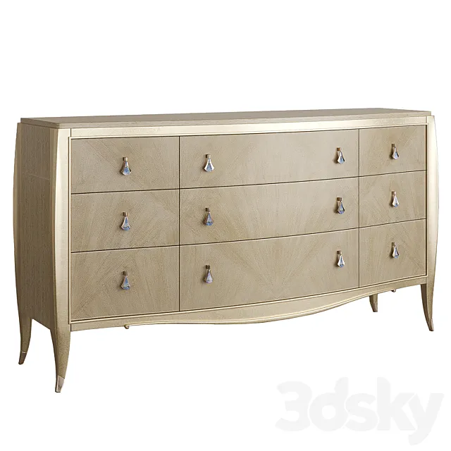 Caracole – FAN CLUB DRESSER 3ds Max