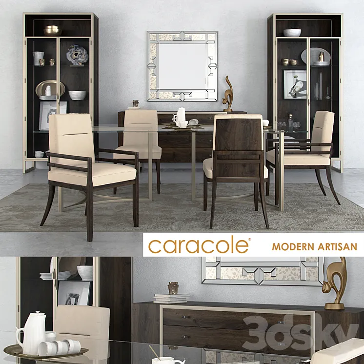 CARACOLE Modern Artisan Collection 3DS Max
