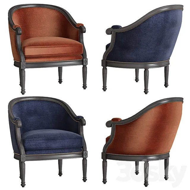 Caracole Upholstery Chair 3DSMax File