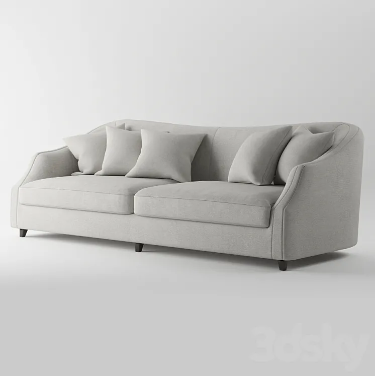 Caracole upholstery sofa 3DS Max