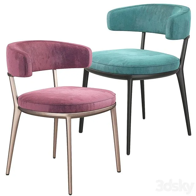 Caratos Maxalto chair Antonio Citterio BB 3dsMax Model