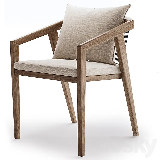 CARDRONA DINING CHAIR 3ds Max