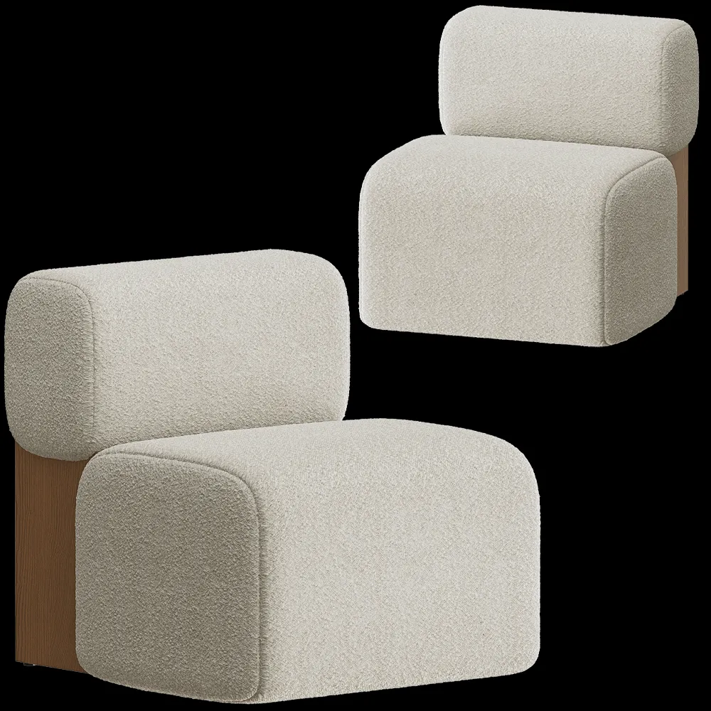 Carel Woodworks – Armchair Mew 3ds Max