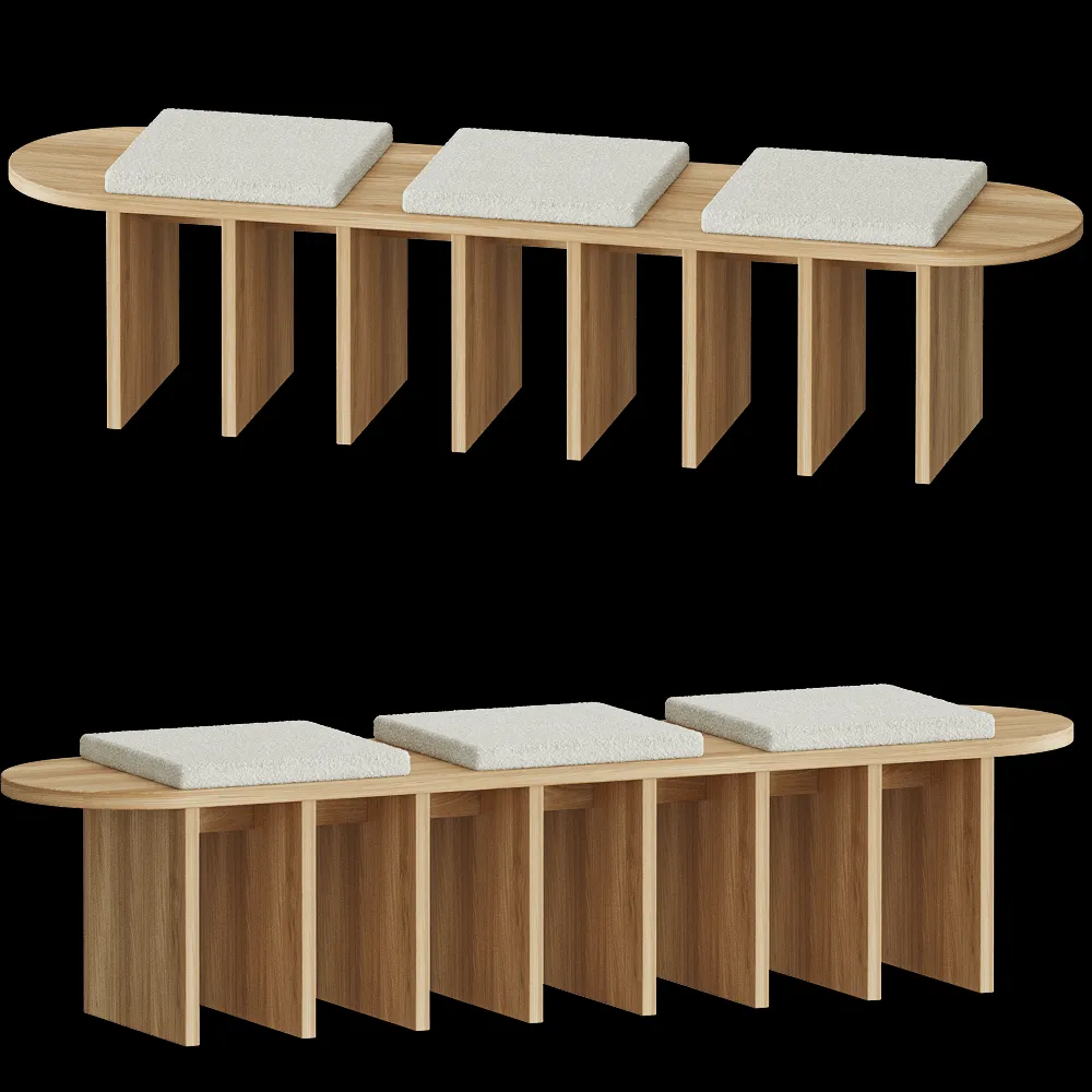 Carel Woodworks – Bench Onix 3ds Max