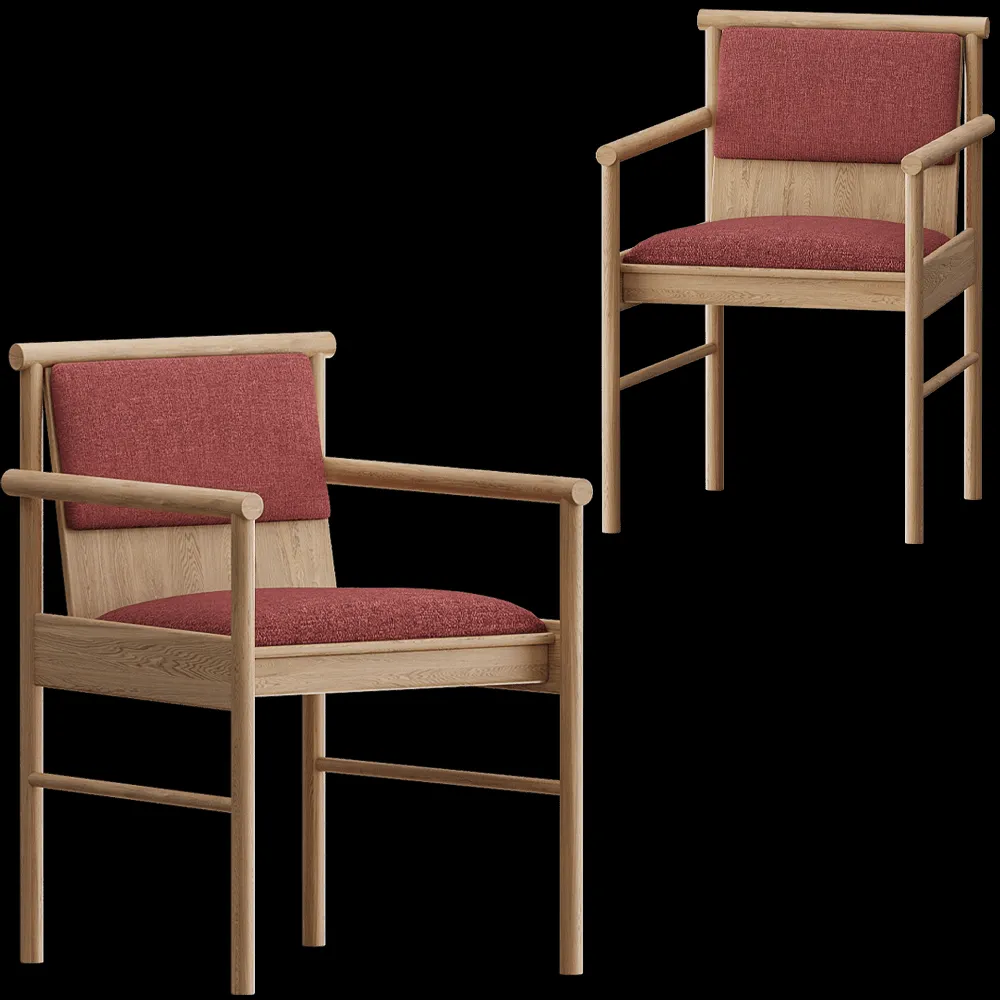 Carel Woodworks – Chair Steekla 3ds Max