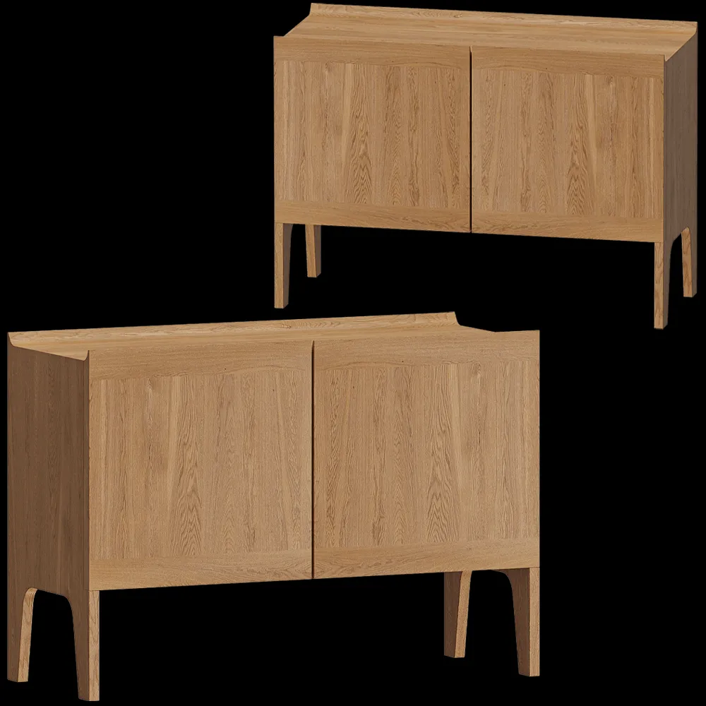 Carel Woodworks – Chest of drawers Heron Credenza 3ds Max