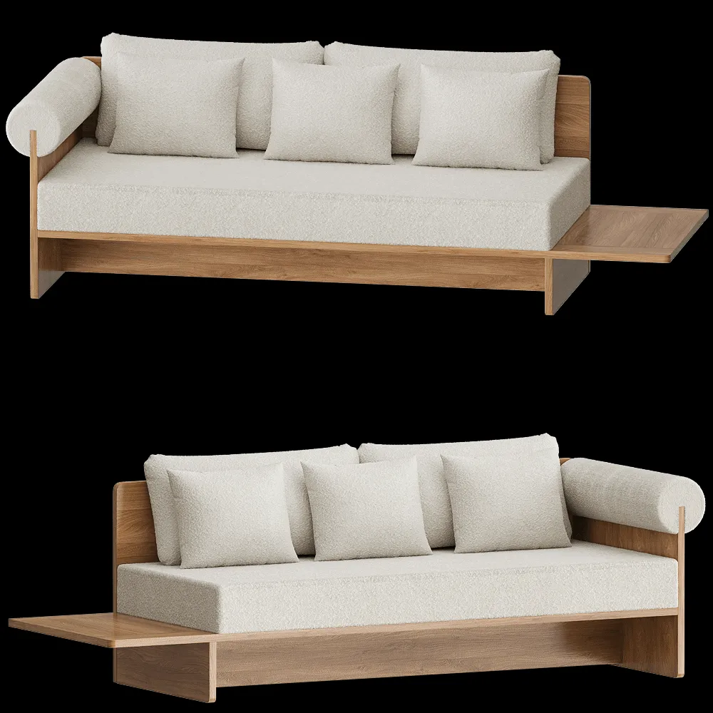 Carel Woodworks – Sofa Badmash 3ds Max