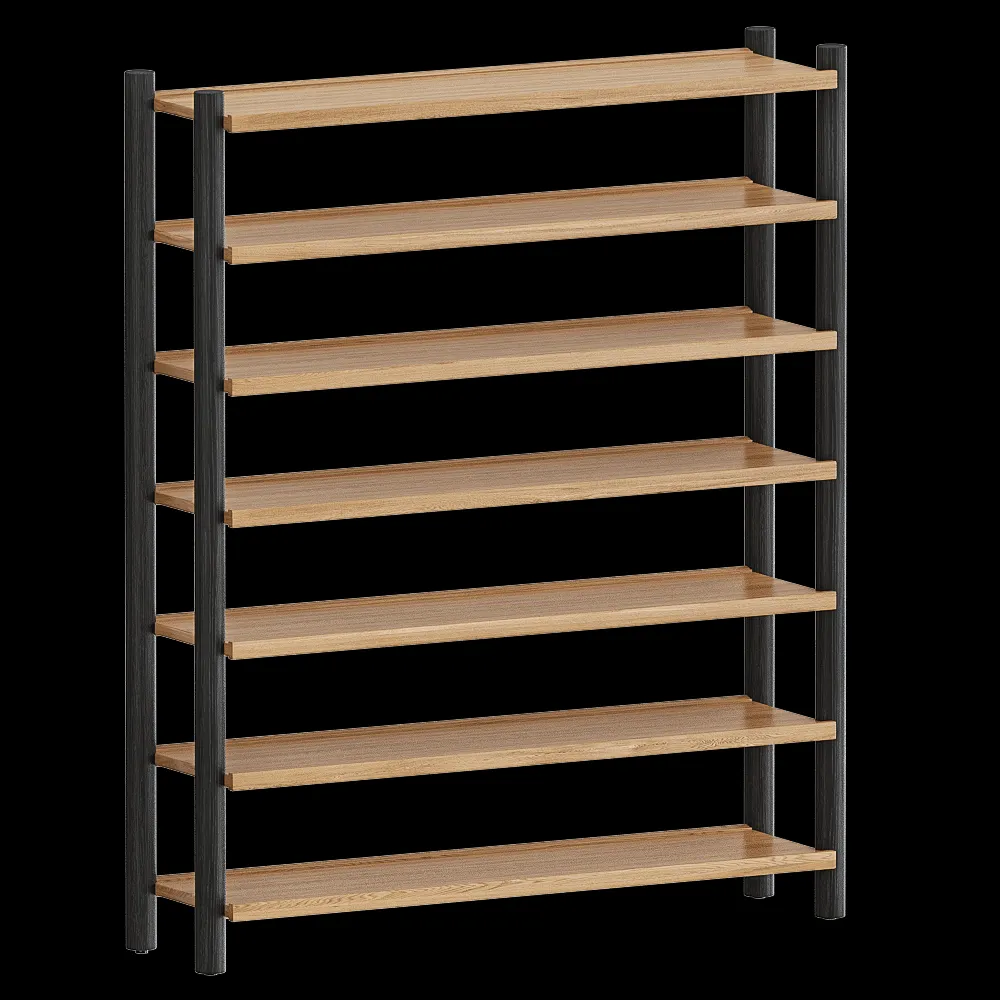 Carel Woodworks – Steekla Open Storage 3ds Max