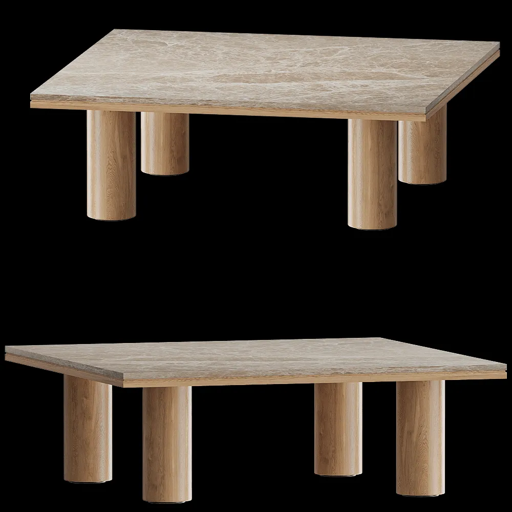 Carel Woodworks – Table Yzma 3ds Max