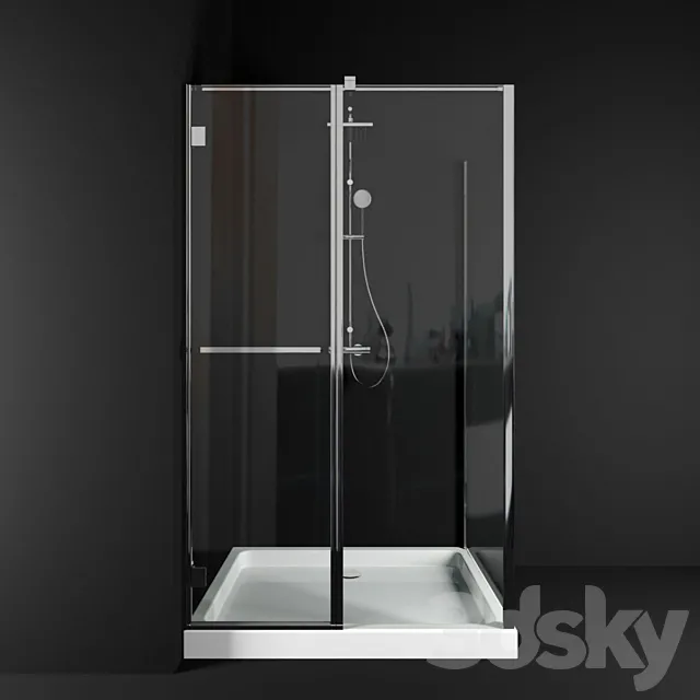 Carena KDJ shower and shower system Fresh 7Q. 3DSMax File