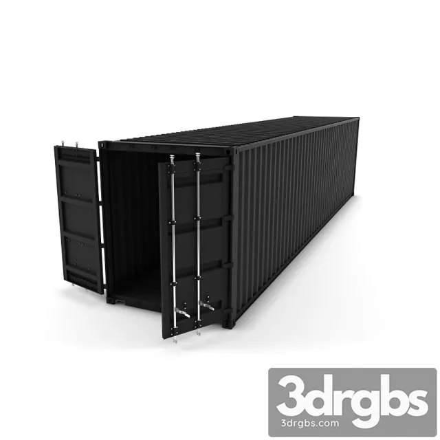 Cargo Container 40 Feet 3dsmax Download