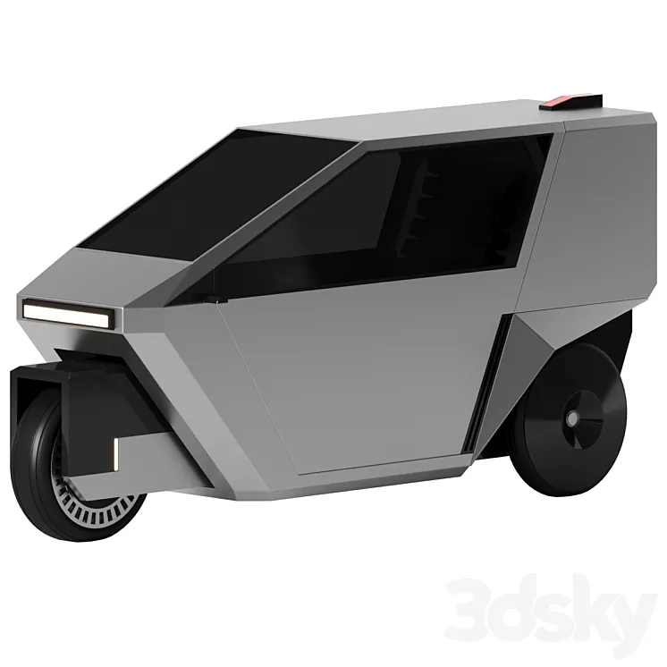 Cargo MOTO concept 3DS Max Model