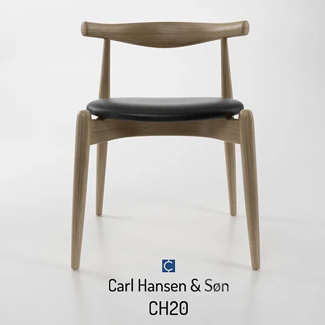 Carl Hansen & Son CH20 3DS Max Model