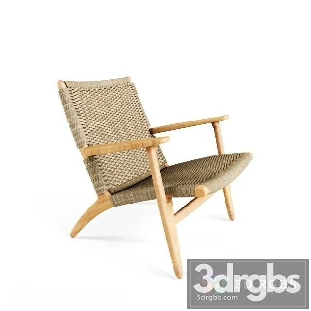 Carl Hansen Son CH25 Lounge Chair 3dsmax Download