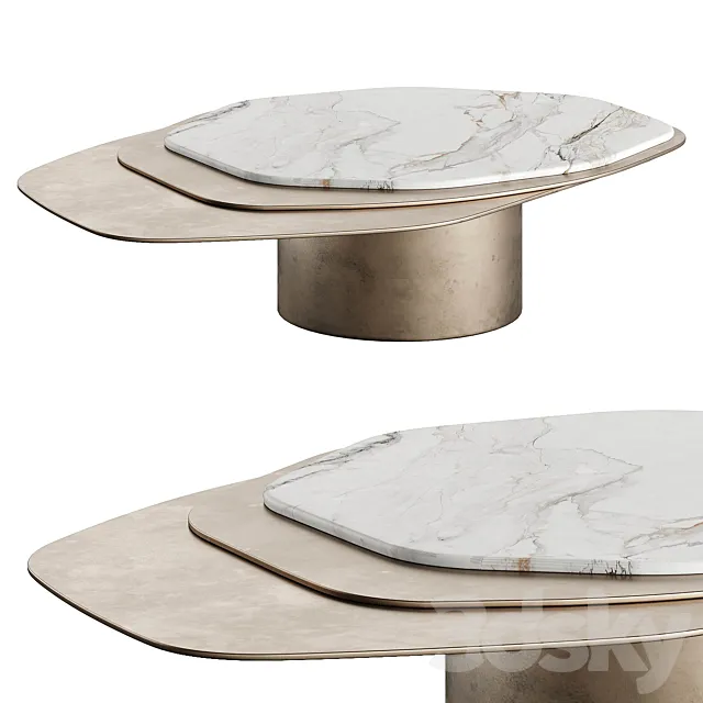Carlycollective Epicure VII Coffee Table 3DSMax File