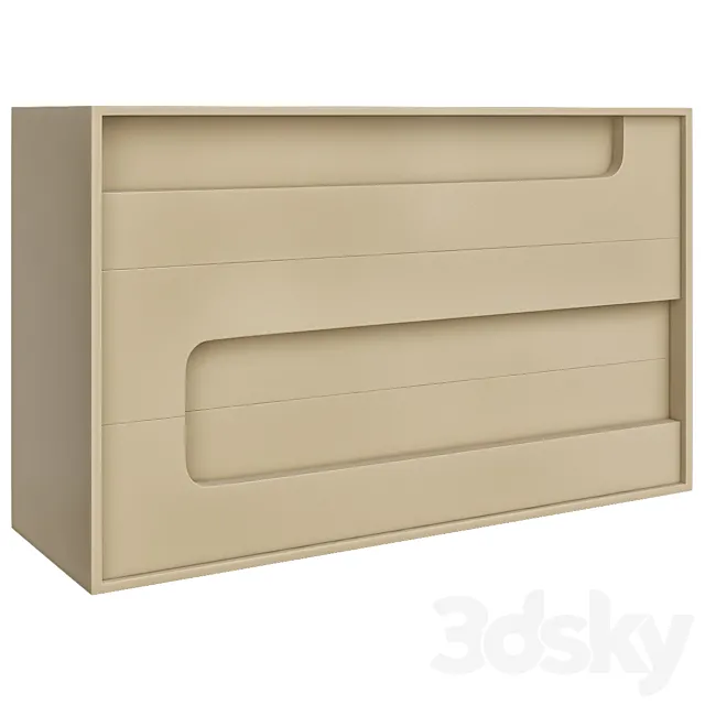 Carnabi chest of 3 drawers 3DSMax File
