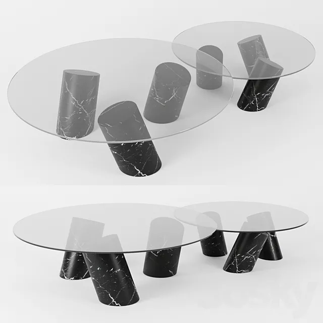 CARNAC tables by Gofi 3DSMax File