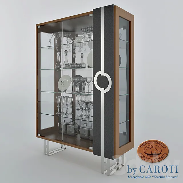 Caroti Cabinet 3DS Max Model