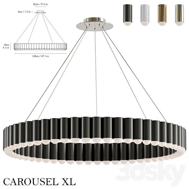Carousel_XL 3DSMax File