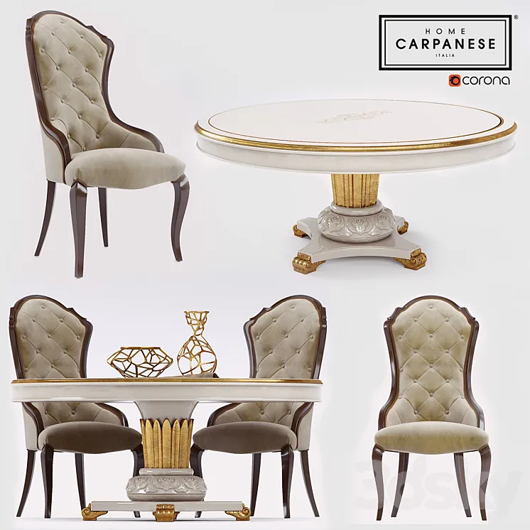 Carpanese Dining Group 3DS Max