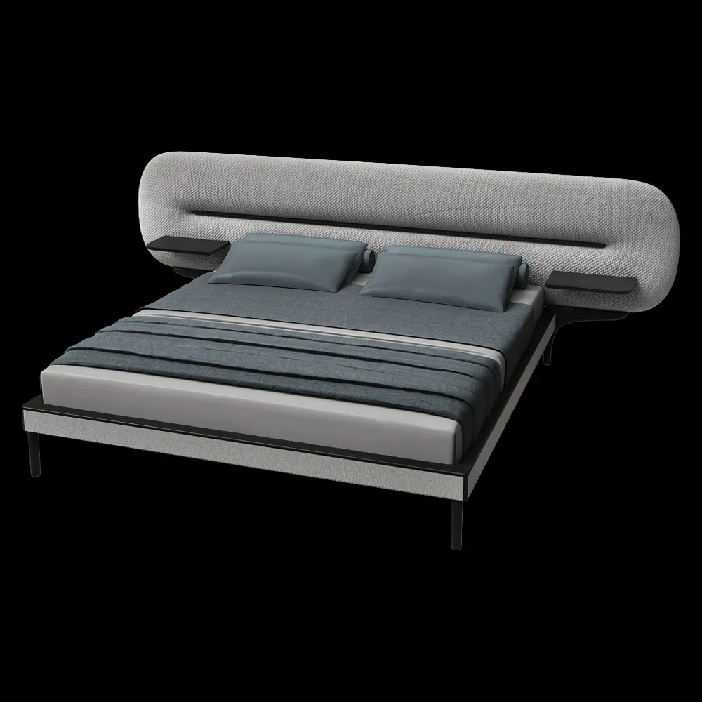 Carpanese home – Bed Lips 3ds Max