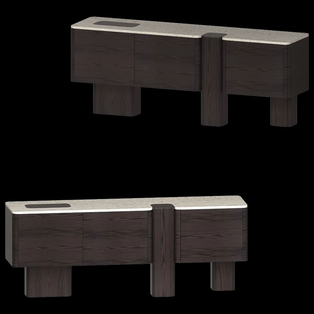 Carpanese home – Sideboard Erice D 3ds Max