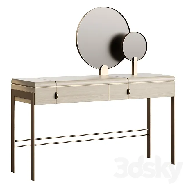 Carpanese Home Vanity Desk 519 3DSMax File