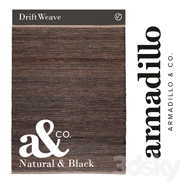 Carpet Armadillo & Co | Drift Weave 3DSMax File