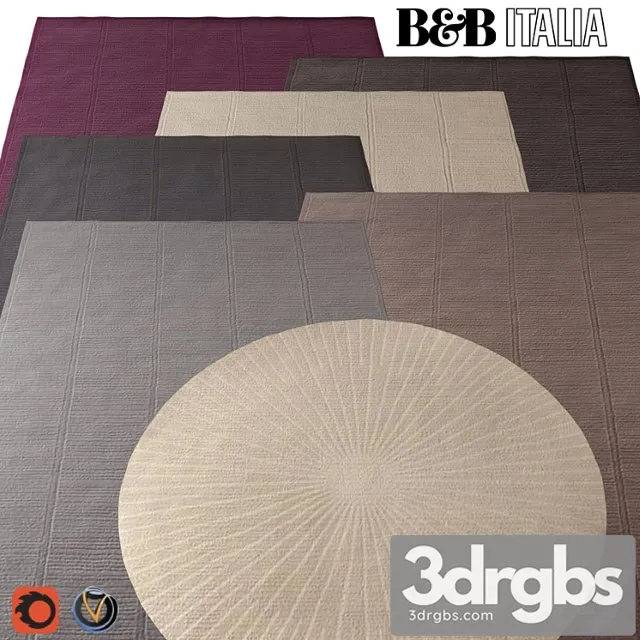 Carpet b & b italia (cratis) 2000х3000 (7 colors) 3dsmax Download