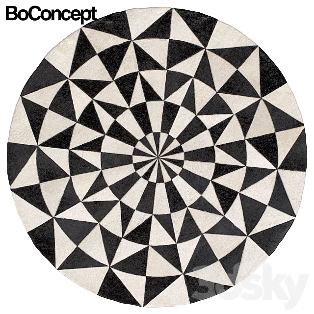 Carpet BoConcept Dito Rug 3DS Max Model