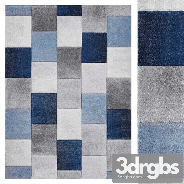 Carpet Caro blue 3dsmax Download