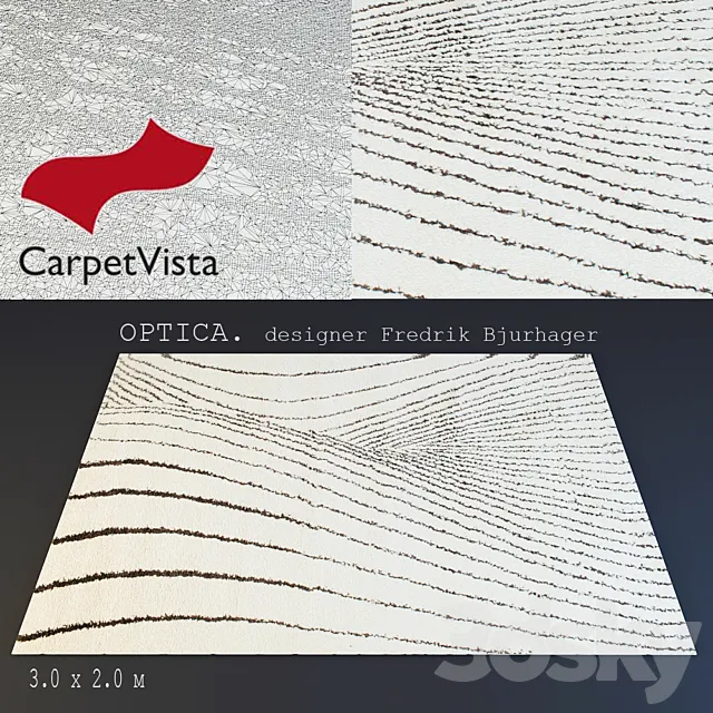 Carpet Carpet Vista. Optica 3DSMax File