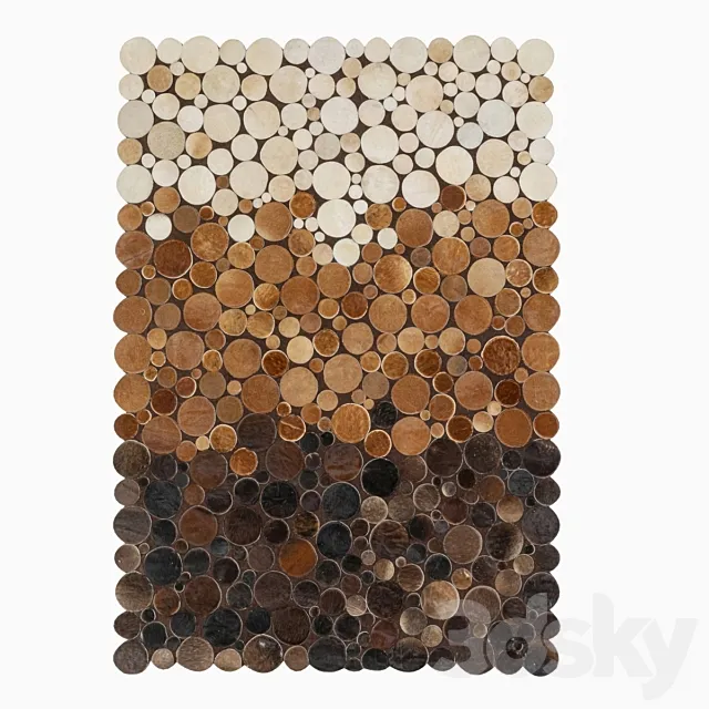 Carpet Cascade Brown 170×240 cm by Kare design 3DSMax File