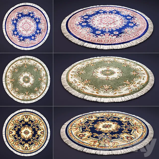 CARPET CIRCLE3 3ds Max