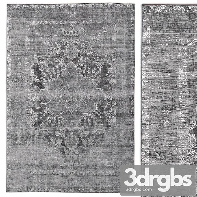 Carpet Colored Vintage Rug 3dsmax Download