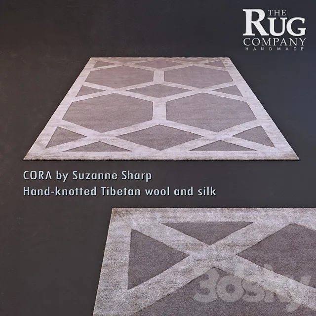 Carpet CORA by Suzanne Sharp 3DS Max Model