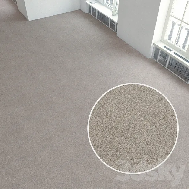 Carpet covering 122 3DS Max Model