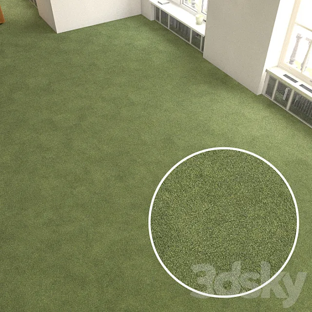 Carpet covering 225 3ds Max