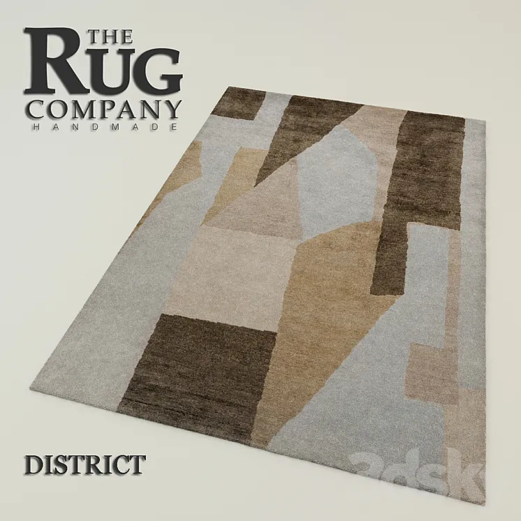 Carpet DISTRICT The Rug Company 3DS Max