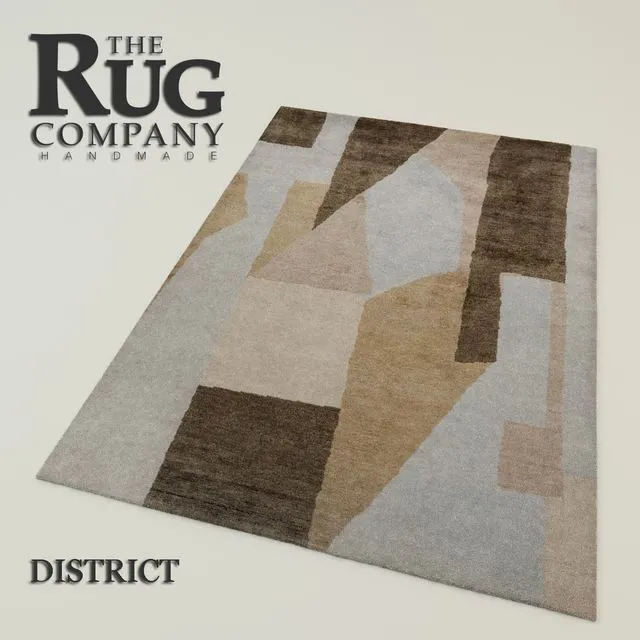 Carpet DISTRICT The Rug Company 3dsMax Model