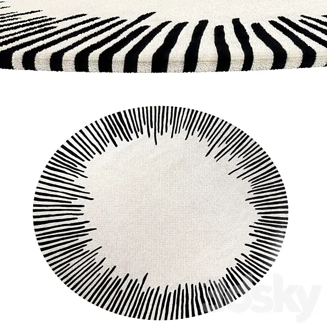 Carpet EQUINOXE (Design Elizabeth LericheName) Roche Bobois 3ds Max